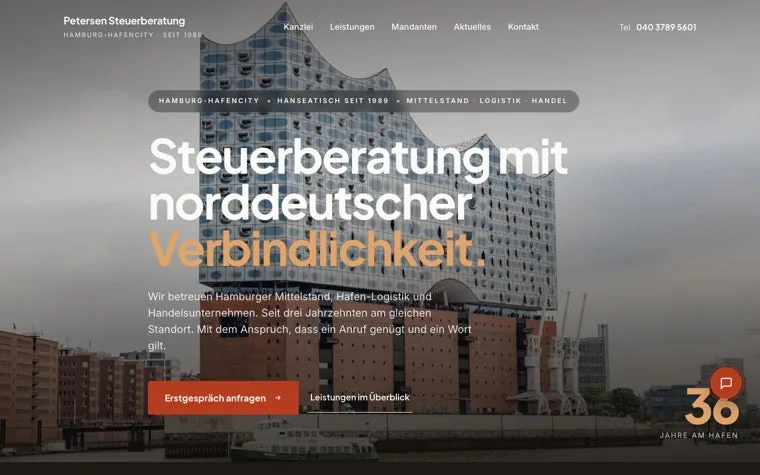 Webdesign-Beispiel: Local-Pride – regional verwurzelte Unternehmen